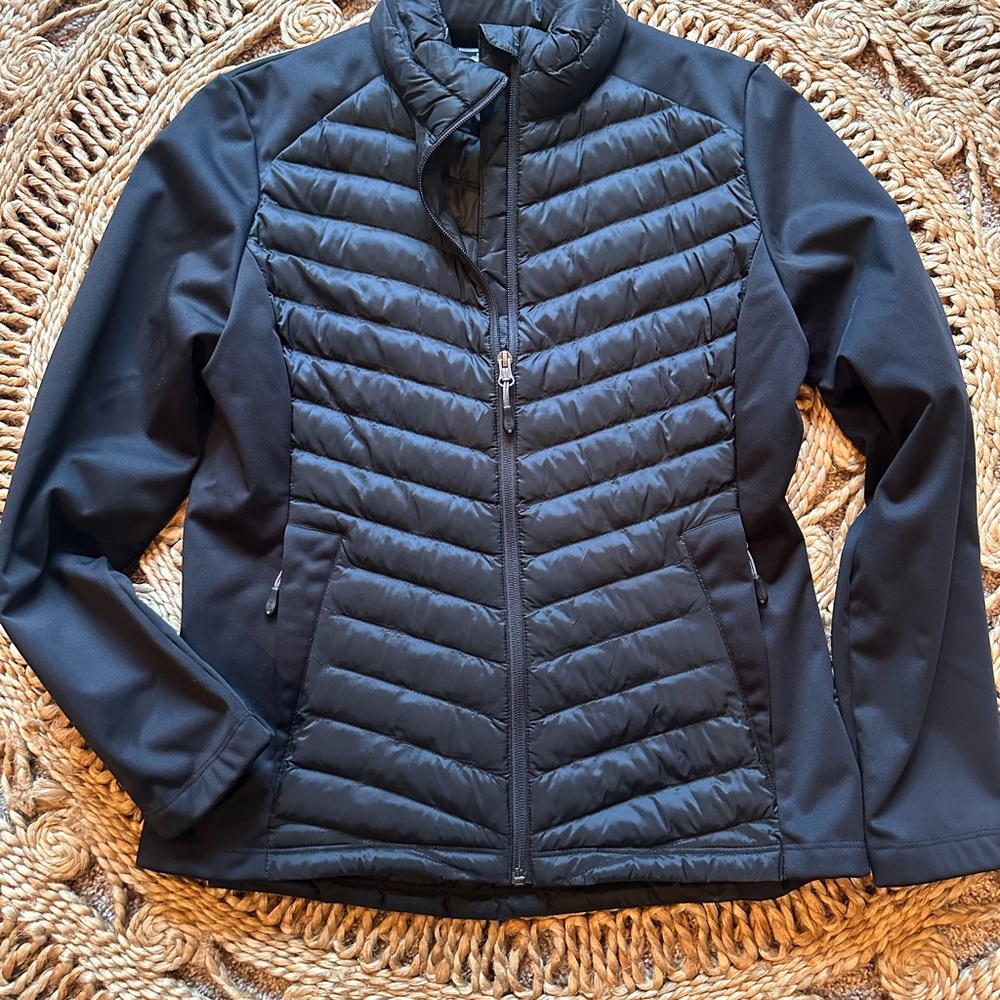 32 Degrees Women's Black Puffer Jacket